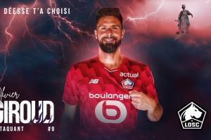 吉鲁：我非常高兴能回法甲踢球，里尔需要像我这样有经验的球员