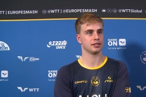 莫雷加德谈夺冠：我发挥了最高水平，夺冠对瑞典乒乓球意义重大