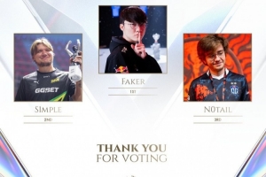 OG官方：近10年最著名的PC选手评选 大爹Notail成功入选第三名