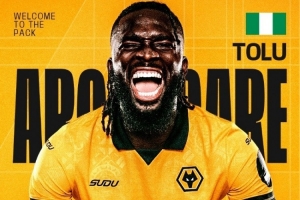 官方：狼队签下亨克中锋阿洛科达尔 据悉转会费2340万镑