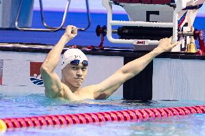 孙杨将参加全国游泳锦标赛，报名男100自、男400自、男800自