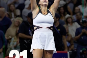 抢七女王！萨巴伦卡本赛季抢七21胜1负&目前保持抢七19连胜