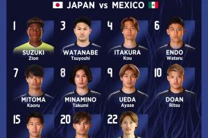 8强是个坎？世界第17日本闷平第13墨西哥，全主力2倍身价未能破门