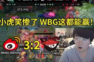 姿态看WBG 3-2战胜AL人傻了：小虎笑惨了！WBG这把都能赢！