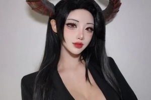 化身魅魔！韩援Coseryasal更新INS分享美图