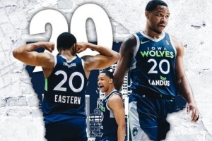 Exhibit 10合同！森林狼官方：球队签下后卫诺杰尔-伊斯特恩