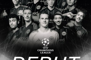 5-1大胜加拉塔萨雷，法兰克福祝贺队内12人欧冠首秀：出色开局！