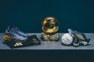 金色荣耀！阿迪达斯为登贝莱金球推出纪念鞋款