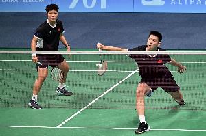 韩国羽毛球公开赛混双次轮 冯彦哲/黄东萍2-0击败日本组合晋级8强