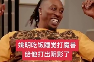打出阴影了！霍华德：姚明他无所不能 我阻挡不了他&也封盖不了
