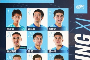 深圳新鹏城主战北京国安首发阵容出炉！
