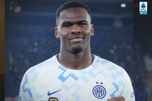 攻入唯一进球！博尼当选国米vs罗马全场最佳球员