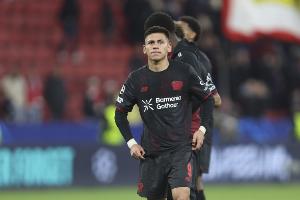 欧冠主场丢6球，勒沃库森是历史上第二支有此遭遇的德国球队