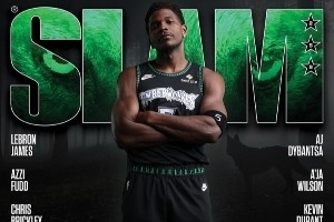 第三次当选！爱德华兹当选《SLAM》杂志封面人物