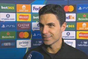 阿尔特塔：为约克雷斯高兴他配得上进球 斯凯利的特点就是推进