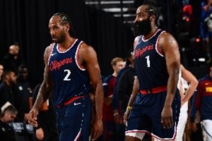 科林斯替补！快船客战爵士先发：哈登比尔莱昂纳德祖巴茨小琼斯