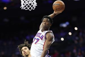 超越詹姆斯！探花埃奇库姆首节14分 新秀NBA历史首秀首节纪录！