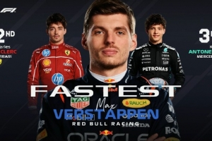 F1墨西哥站二练成绩：维斯塔潘第一、勒克莱尔和安东内利分列二三