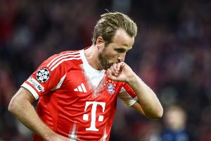 门兴本赛季联赛打进6球德甲最少，而凯恩一人就攻入12球