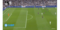 姆总真的猛！姆巴佩硬抗库巴西防守打门，为皇马制造一个角球