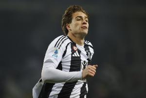 都体：伊尔迪兹左膝患有髌腱炎，但他可能首发出战乌迪内斯