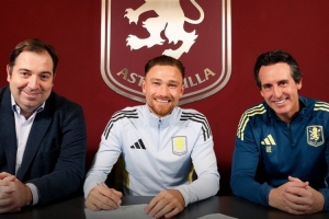 官方：维拉与28岁后卫卡什续约至2029年