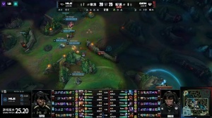 花生老了呀！Peanut最终团战被对方野辅开到 Delight波比再大空气 HLE团战溃败