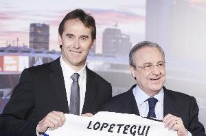 洛佩特吉：对比18/19赛季的最终结果，我执教时的皇马不算太糟