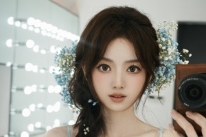 硬实力美KPL女主持灵儿晒照：“来抓我呀～”