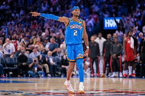 恐怖如斯！SGA三节打卡30分&雷霆8人上双追平队史纪录！