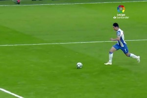 今晚再迎加泰德比！西甲官方重温武磊5年前绝平巴萨精彩时刻