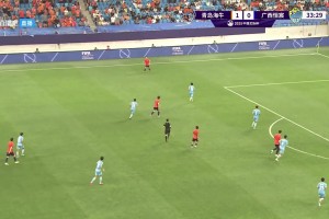 海牛2-0领先广西！罗森文禁区外远射破门