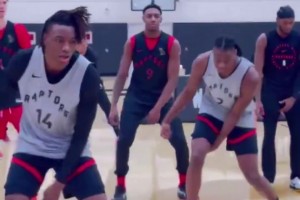 似曾相识？猛龙这训练课跟咱们得篮球操有的一拼